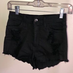 Fashion Nova High-Waisted Mini Shorts